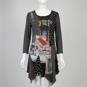 Bali Graphic Shirt Dress